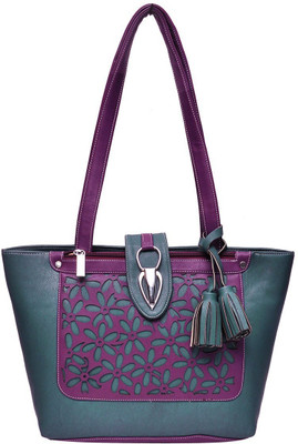 

Hawai Shoulder Bag(Purple, Green), Green;purple