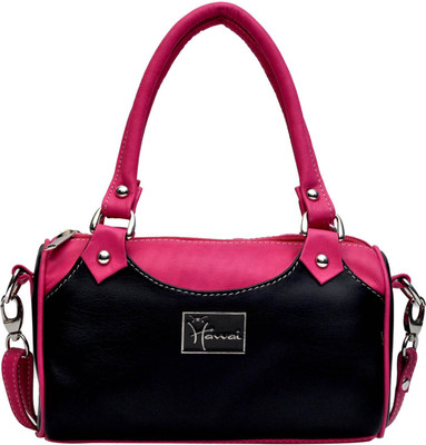 

Hawai Hand-held Bag(Black, Pink)