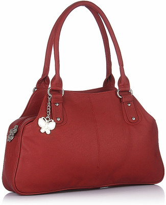 

Butterflies Hand-held Bag(Red)