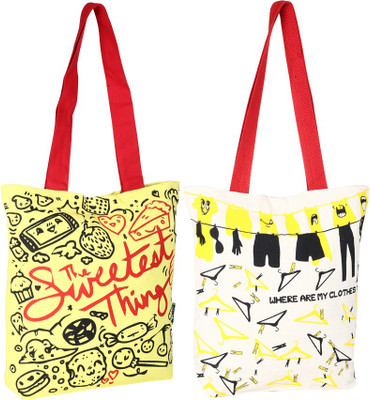 

Kanvas Katha Tote(Multicolor)