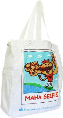 

Chimp Tote(White)