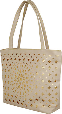 

Glory Fashion Shoulder Bag(Beige, Gold)