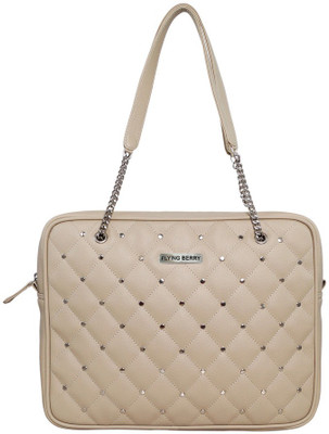 

Flying Berry Hand-held Bag(Beige)