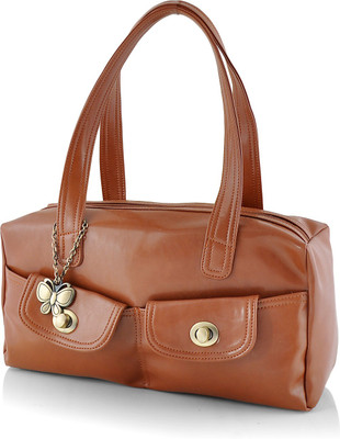 

Butterflies Shoulder Bag(Tan)