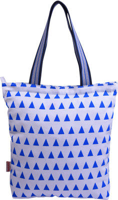 

Nostaljia Tote(Blue, White)