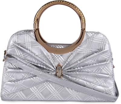

Kleio Hand-held Bag(Silver)