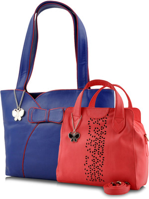 

Butterflies Hand-held Bag(Blue)