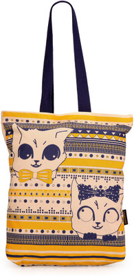 

Kanvas Katha Tote(Multicolor)