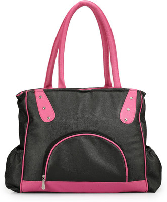

Frosty Fashion Shoulder Bag(Black, Pink)