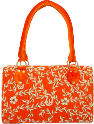 

The Indian Handicraft Store Shoulder Bag(Orange)