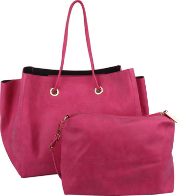 

Lino Perros Hand-held Bag(Pink)