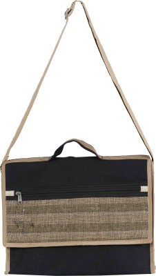 

Jute Tree Hand-held Bag(Black)