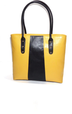 

Reglle Hand-held Bag(Yellow, Black), Black;yellow
