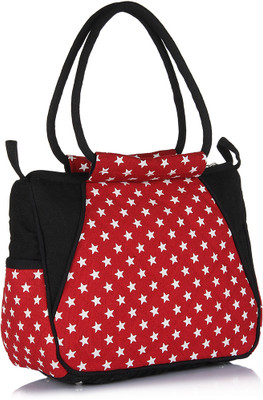 

Home Heart Hand-held Bag(Red, Black), Black;red