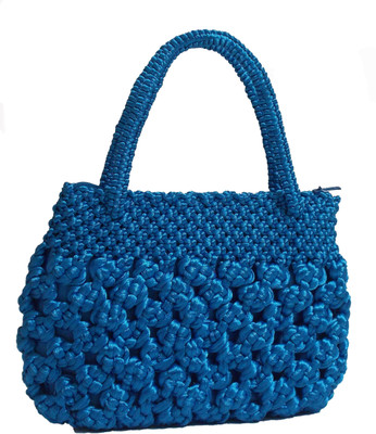 

Rosy Hand-held Bag(Blue)
