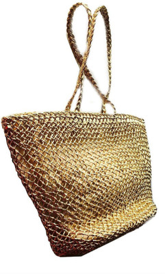 

Creative India Exports Shoulder Bag(Gold)