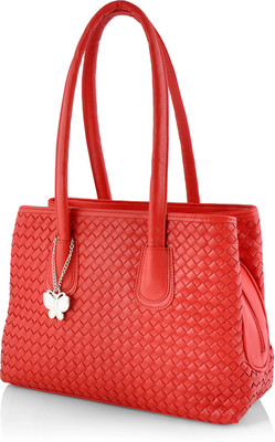 

Butterflies Hand-held Bag(Red)
