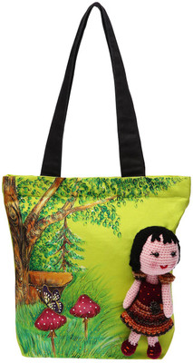 

Pranil Designs Tote(Green)