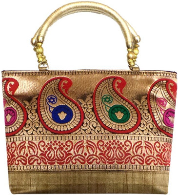 

Bhamini Hand-held Bag(Gold)