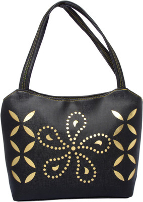 

Credulous Shoulder Bag(Black, Gold)