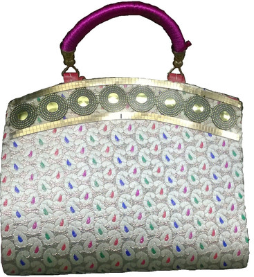 

IndoArtisan Hand-held Bag(Multicolor)