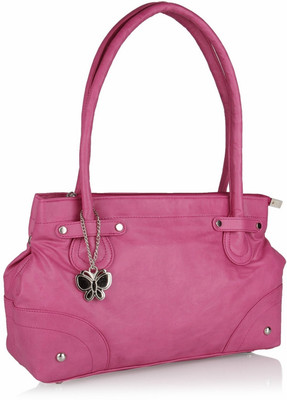 

Butterflies Hand-held Bag(Pink)