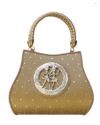

Bhamini Hand-held Bag(Gold)