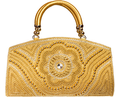 

Louise Belgium Hand-held Bag(Gold)