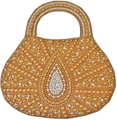Bhamini Hand-held Bag(Gold)