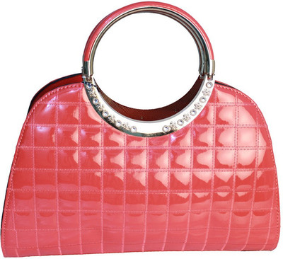 

Silver Rose Hand-held Bag(Pink)