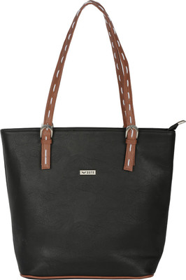 

Bern Hand-held Bag(Black, Tan)
