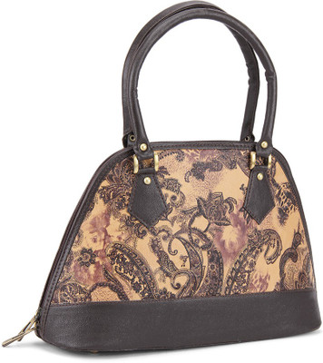 

Alessia Hand-held Bag(Brown)
