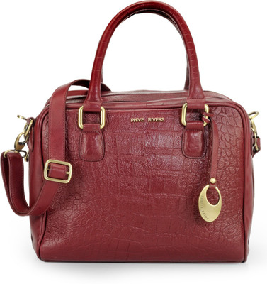 

Phive Rivers Hand-held Bag(Maroon)