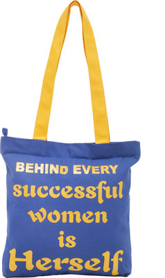 

Haqeeba Tote(Blue, Yellow)