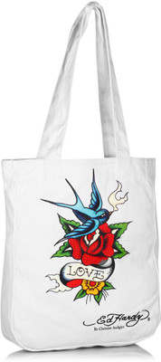 

Ed Hardy Tote(White)