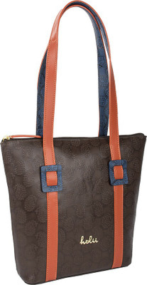 Holii Tote(Brown, Orange)