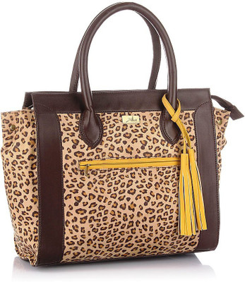 

Yelloe Hand-held Bag(Beige, Brown)