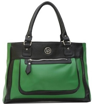 

Lino Perros Hand-held Bag(Black, Green)