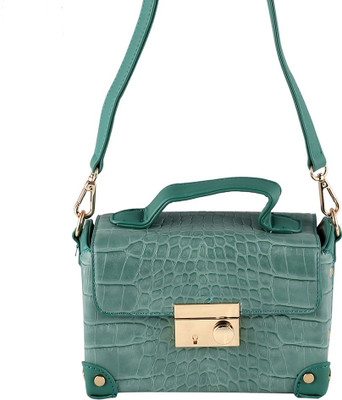 

The Blue Pink Hand-held Bag(Green)