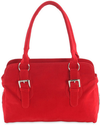 

Goodwill Leather Art Hand-held Bag(Red)