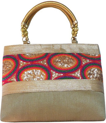 

Bhamini Messenger Bag(Gold)