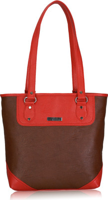 

Fantosy Shoulder Bag(Red, Brown), Brown;red