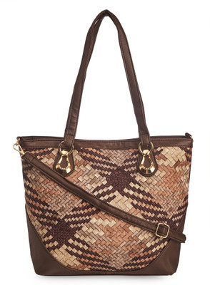 

Vero Couture Tote(Brown)