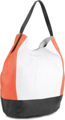 

Diesel Tote(White, Black, Orange), Black;orange;white