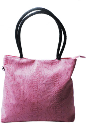 

Elligator Hand-held Bag(Pink, Black), Black;pink