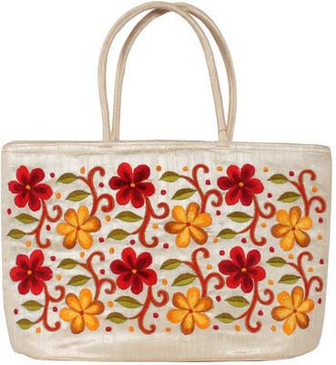 

Soulful Threads Hand-held Bag(Beige)