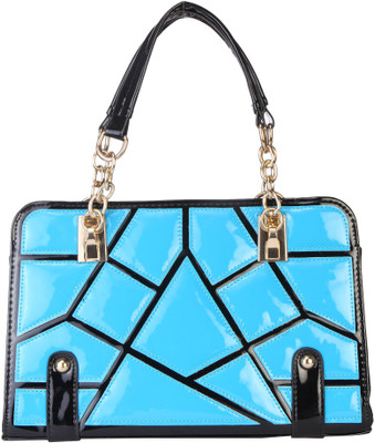 

Monte Michelin Hand-held Bag(Blue, Black), Black;blue