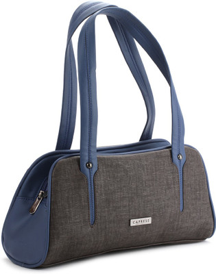 Caprese Satchel(Grey, Blue), Blue;grey