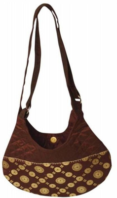 

Indha Craft Shoulder Bag(Brown)
