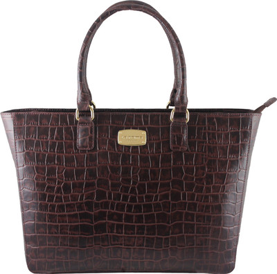 

La Roma Hand-held Bag(Brown)